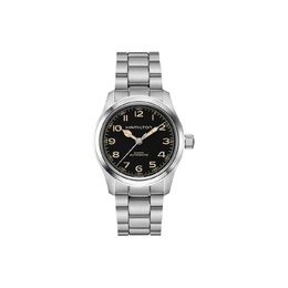 Hamilton Часы Unisex Khaki Field Series Watch, Black Dial h70405130 | black dial