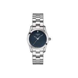 Tissot Часы Sea Wave Series Quartz Movement Women's Watch Watch 30mm Blue Dial, Blue Dial t112.210.11.041.00 | blue dial