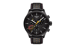 Tissot Часы Speed Run Series Quartz Movement Men's Watch Watch 45mm Black Dial Stainless Steel Case Leather Strap, Black Dial t116.617.36.051.01 | black dial