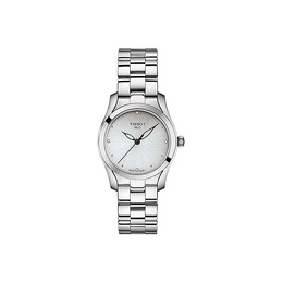 Tissot Часы Sea Wave Series Quartz Movement Women's Watch Watch 30mm Silver Dial T112.210.11.036.00, Silver Dial t112.210.11.036.00 | silver dial