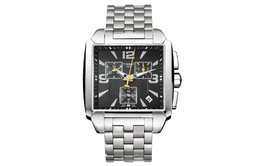 Tissot Часы Quartz Movement Men's Watch Watch 39*11mm Black Dial Stainless Steel Case Stainless Steel Watchband, Black Dial t005.517.11.057.00 | black dial