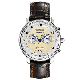 Zeppelin Часы Men's Watch, Silver Dial zeppelin8584-5 | silver dial