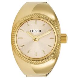 Fossil Часы Wrist Watch Quartz Movement Stainless Steel Strap 15mm Gold Dial Women's Watch, Gold Dial es5246 | gold dial
