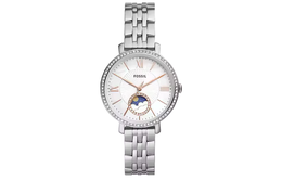 Fossil Часы Wrist Watch Quartz Movement Stainless Steel Strap 36mm White Dial Women's Watch, White Dial es5164 | white dial