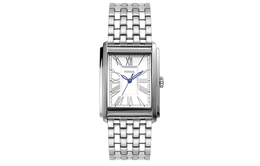 Fossil Часы Wrist Watch Quartz Movement Stainless Steel Strap 30mm White Dial Men's Watch, White Dial fs6008 | white dial