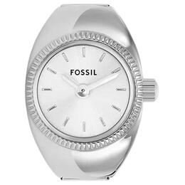 Fossil Часы Wrist Watch Quartz Movement Stainless Steel Strap 15mm Silver Dial Women's Watch, Silver Dial es5245 | silver dial