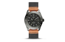 Fossil Часы Wrist Watch Quartz Movement Canvas Strap 42mm Black Dial Men's Watch, Black Dial LE1137 le1137 | black dial le1137