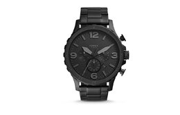Fossil Часы Wrist Watch Quartz Movement Stainless Steel Strap Black Dial Men's Watch jr1401单品