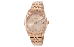Fossil Часы Wrist Watch Quartz Movement Stainless Steel Strap 32mm Gold Dial Women's Watch, Gold Dial es4898 | gold dial