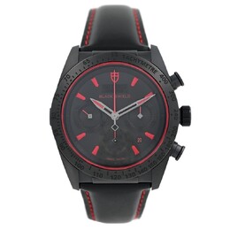 Pre-Owned Tudor Fastrider Black Shield Chronograph Automatic Mens Watch Ref. 42000CR