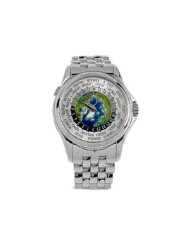 Patek Philippe 2019 Complications Round Case Shape, Platinum 40mm Automatic with Hand-Winding, World Map Dial - Артикул: 32321805