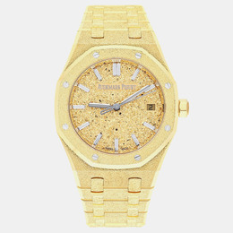Audemars Piguet Royal Oak Frosted Gold 77450BA.GG.1361BA.01 Automatic Gold 18k yellow gold Women's Wristwatch 34 mm 1231732