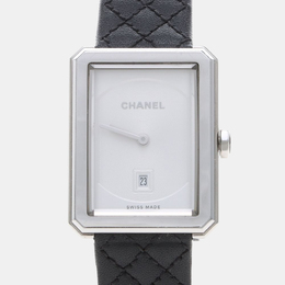 Chanel Boyfriend H6954 Quartz Silver Stainless Steel Women's Wristwatch 34mm 1229794