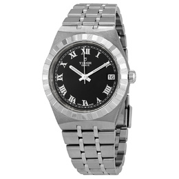 Pre-owned Tudor Royal Black Dial Ladies Watch m28400-0003