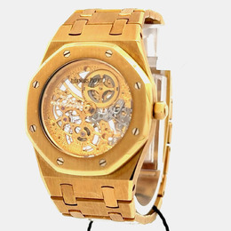 Audemars Piguet Royal Oak 14794BA.OO.0902BA.99 Automatic Skeleton 18K Yellow Gold Women’s Wristwatch 30 mm 1229311