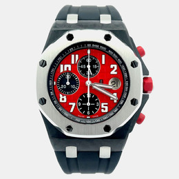 Audemars Piguet Royal Oak Offshore Singapore Grand Prix 26190OS.OO.D003CU.01 Automatic Red Ceramic Stainless Steel Men’s Wristwatch 42 mm 1229319