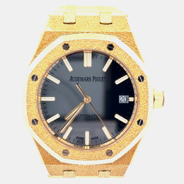 Audemars Piguet Royal Oak Frosted Gold "Carolina Bucci" 15454BA.GG.1259BA.02 Automatic Mirror Dial 18K Yellow Gold Women’s Wristwatch 37 mm 1229326