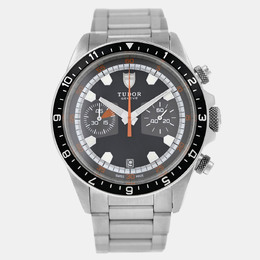 Tudor Heritage Chronograph 70330N Automatic Black Stainless Steel Men's Wristwatch 42 mm 1234811