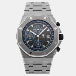 Pre-Owned Audemars Piguet Royal Oak Offshore 25721TI.OO.1000TI.01 Grey Automatic Titanium Men's Wristwatch 42 mm 1234165